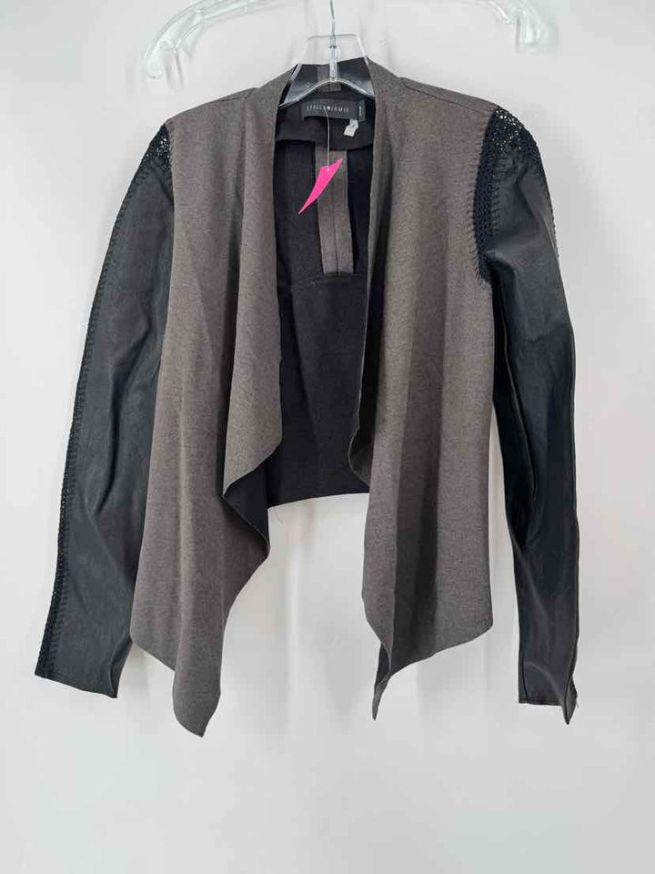 Size L Gray Cardigan