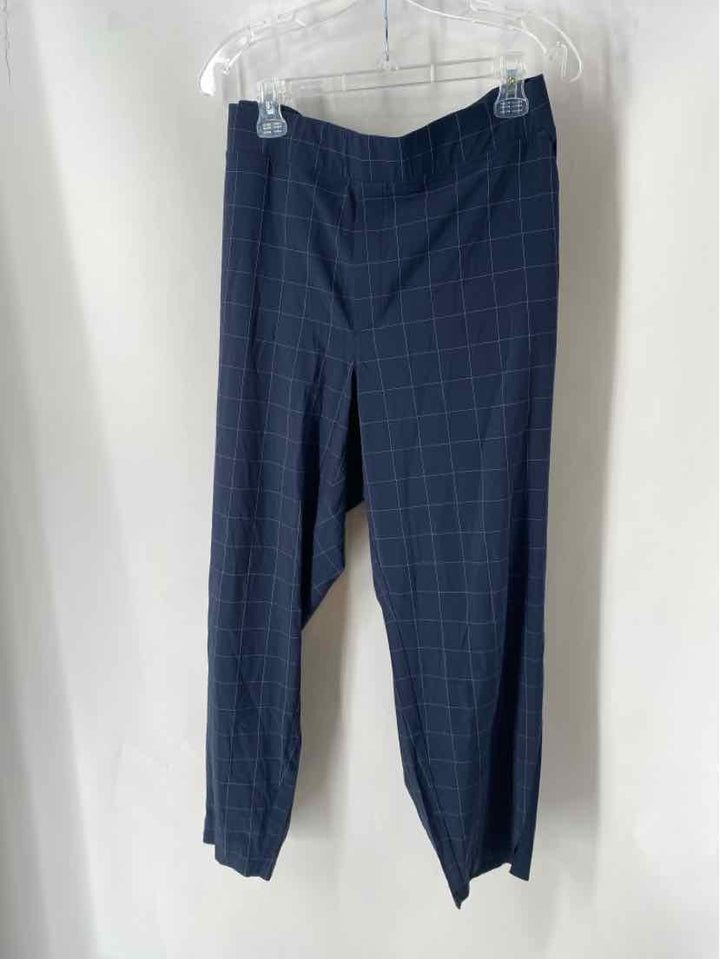 Size 18 Athleta Navy Print Pants