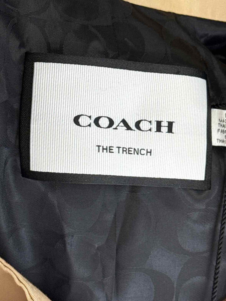 Size M Coach Beige Jacket
