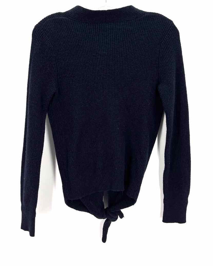 Size XS Anthropologie Navy Knit Sweater