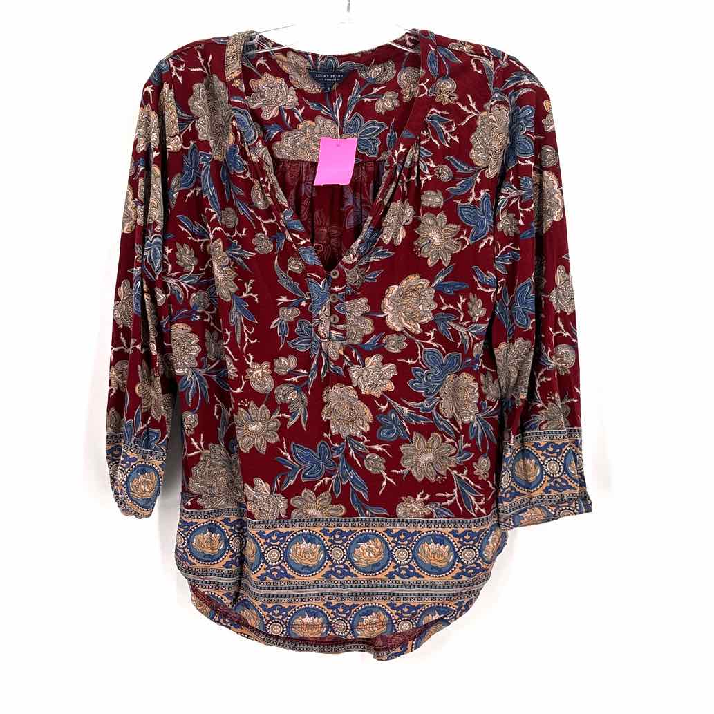 Size M LUCKY Red Shirt