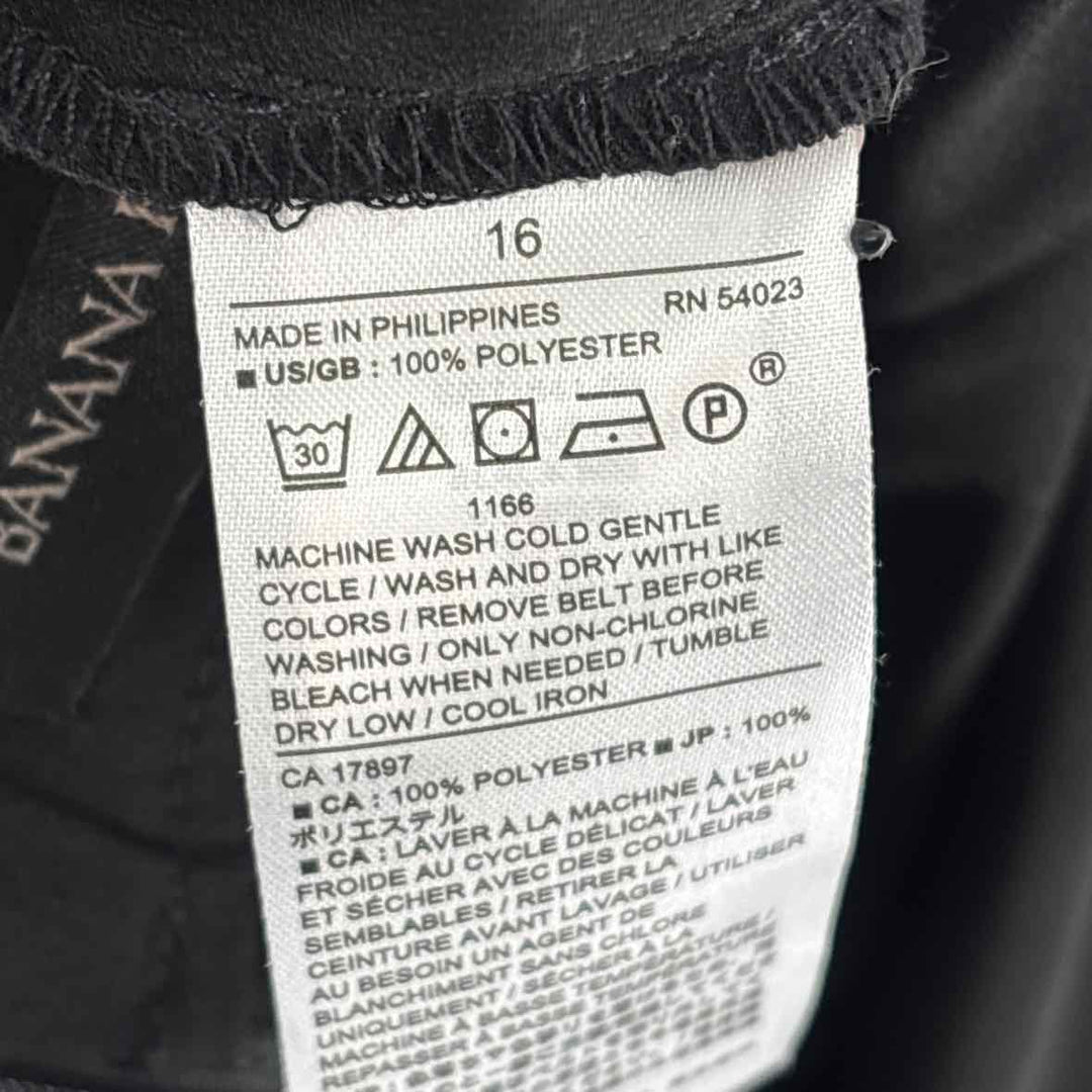 Size 16 Banana Republic Black Pants