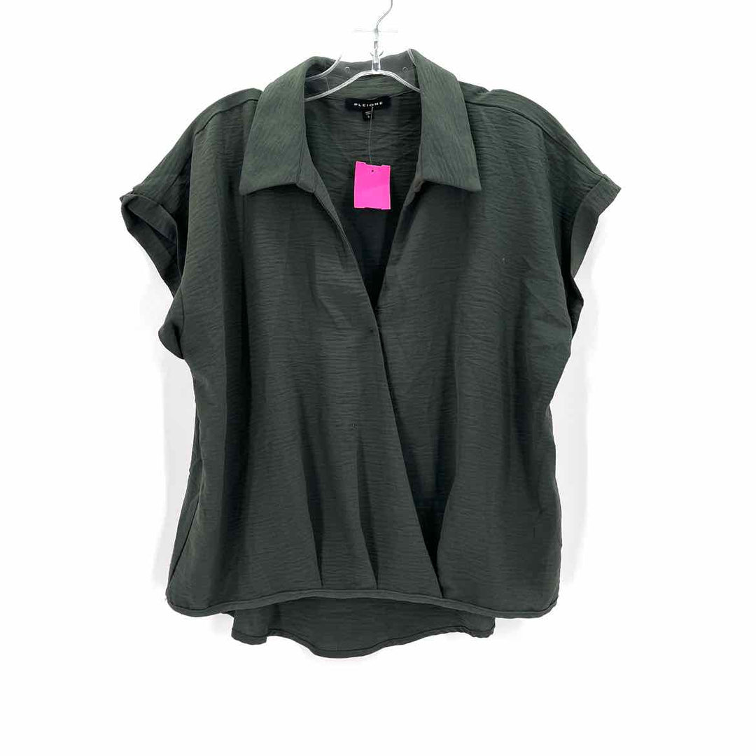 Size L PLEIONE Olive Shirt