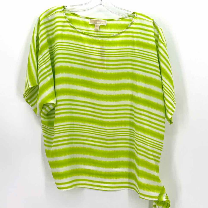 Size M Michael Kors Lime Green Shirt
