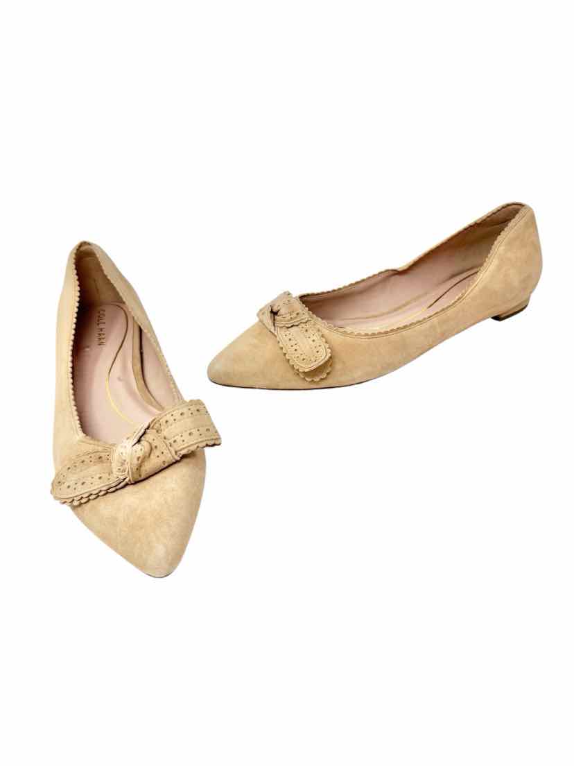 Shoe Size 11 Cole Haan Tan Suede Flats