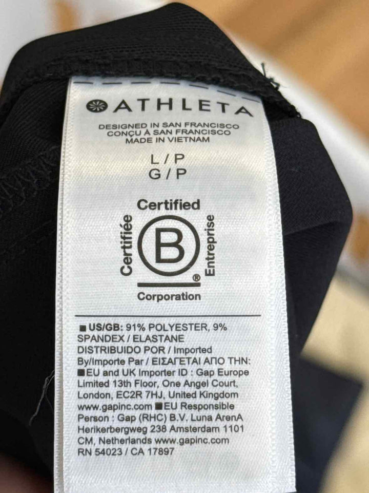 Size L Athleta Black Pants