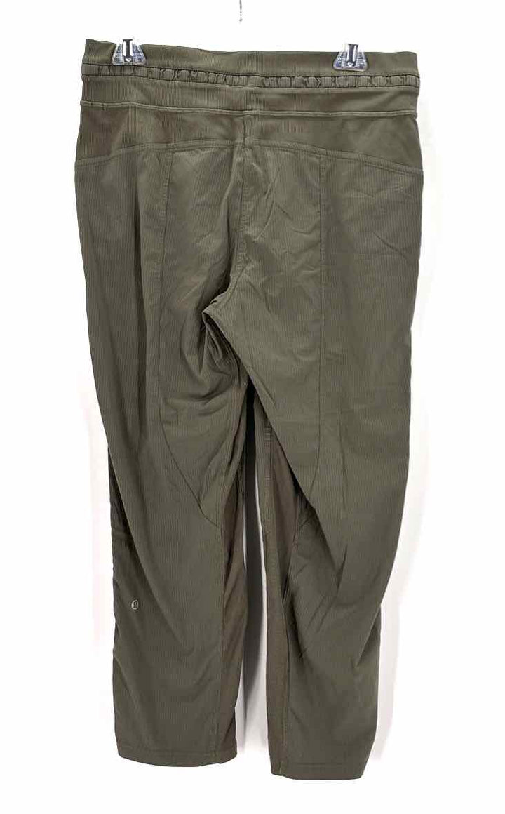 Size 8 Lululemon Olive Nylon Pants