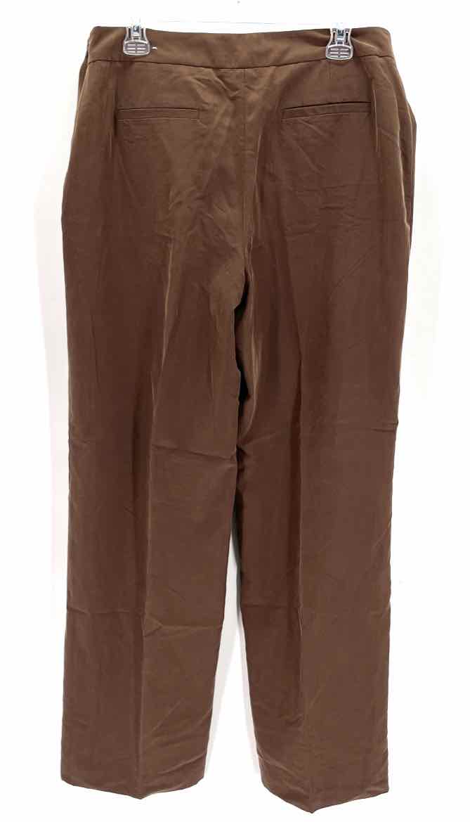 Size 12 ELLEN TRACY Brown Pants