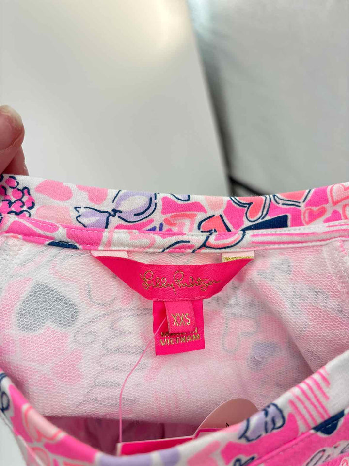 Size XXS Lilly Pulitzer PINK PRINT Sweater
