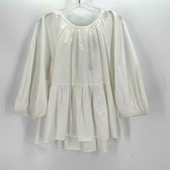 Size M Mud Pie White Shirt