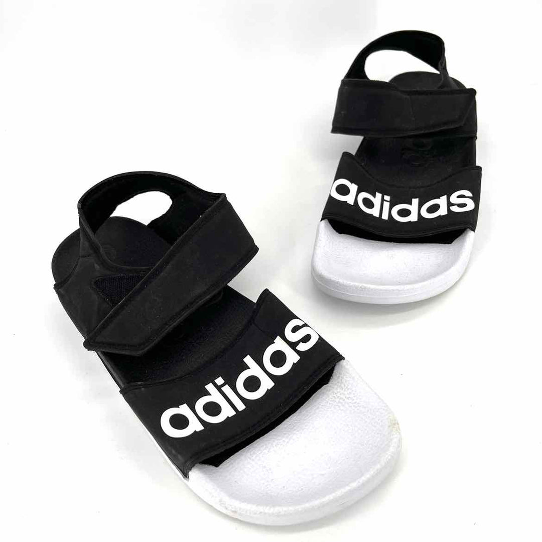 Shoe Size 10 Adidas Black Sandals
