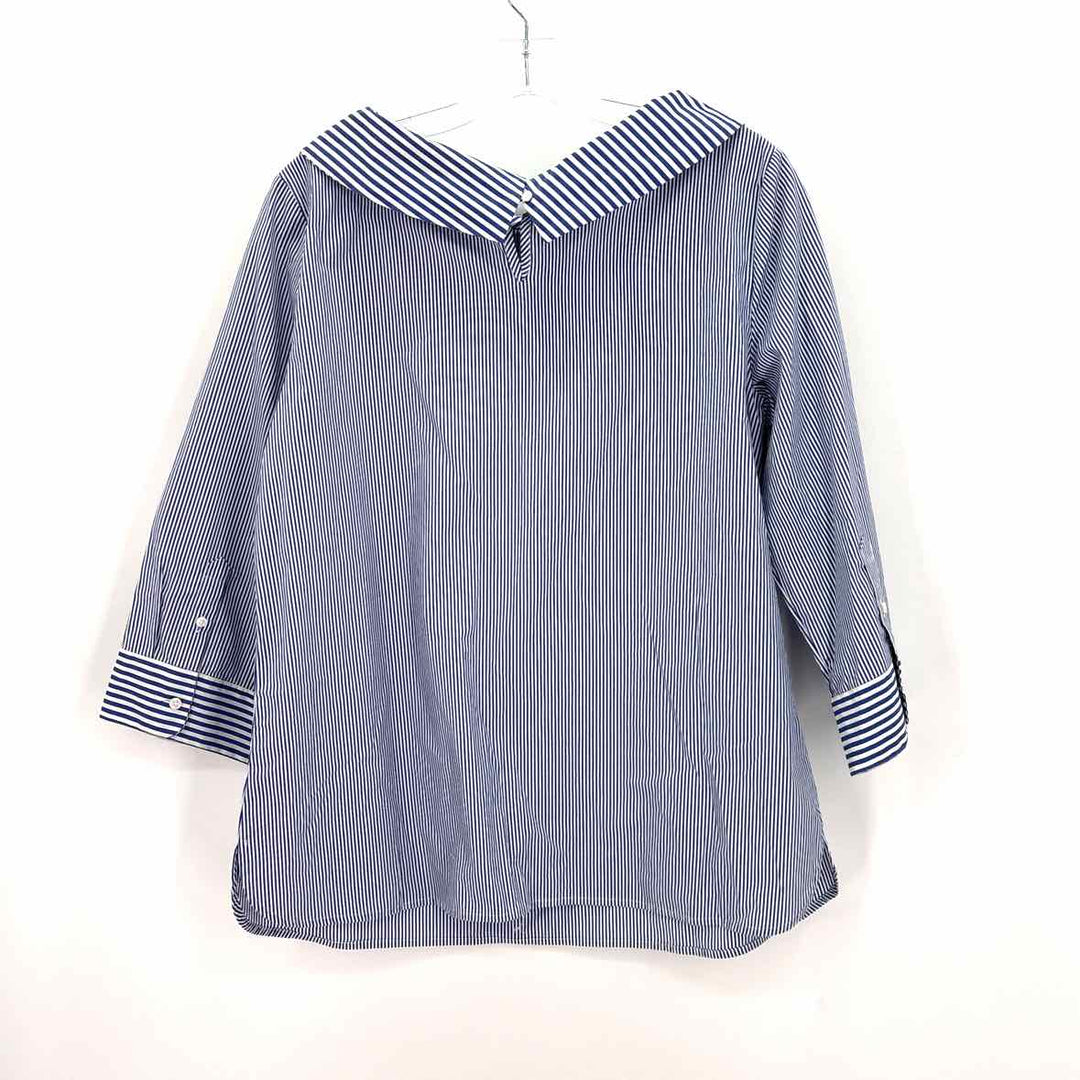 Size L Talbots Blue Shirt