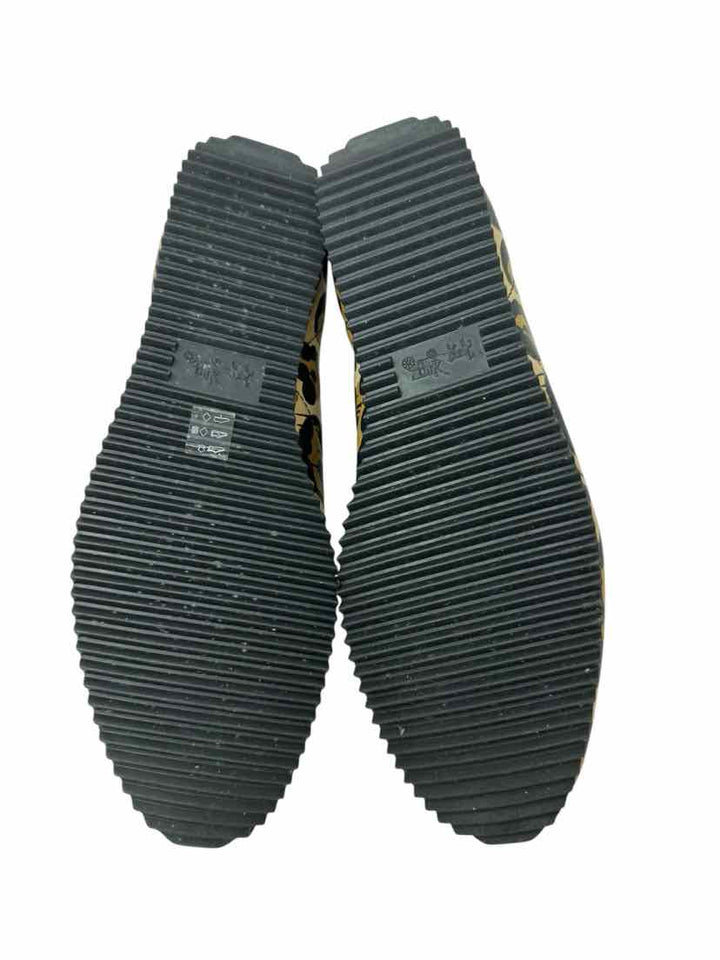 Shoe Size 9 Coach Black Print Sneakers