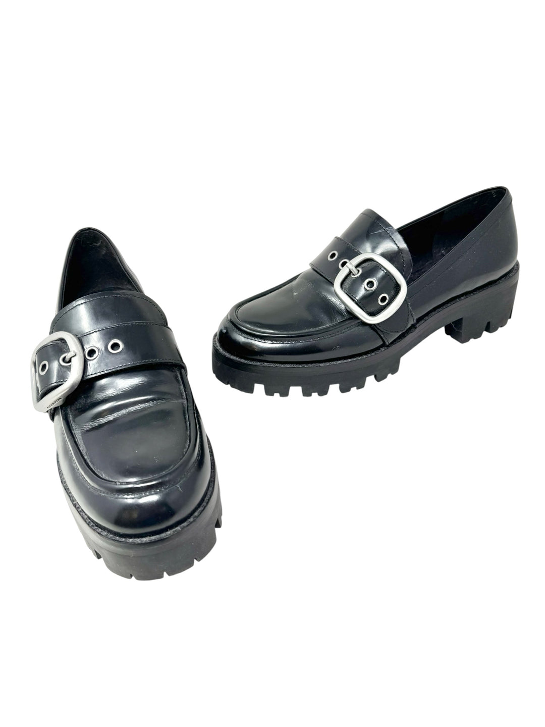 Shoe Size 40 Coach Black Loafers