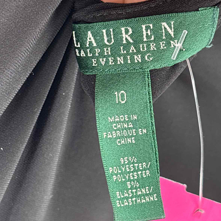 Size 10 RALPH LAUREN Black PROM