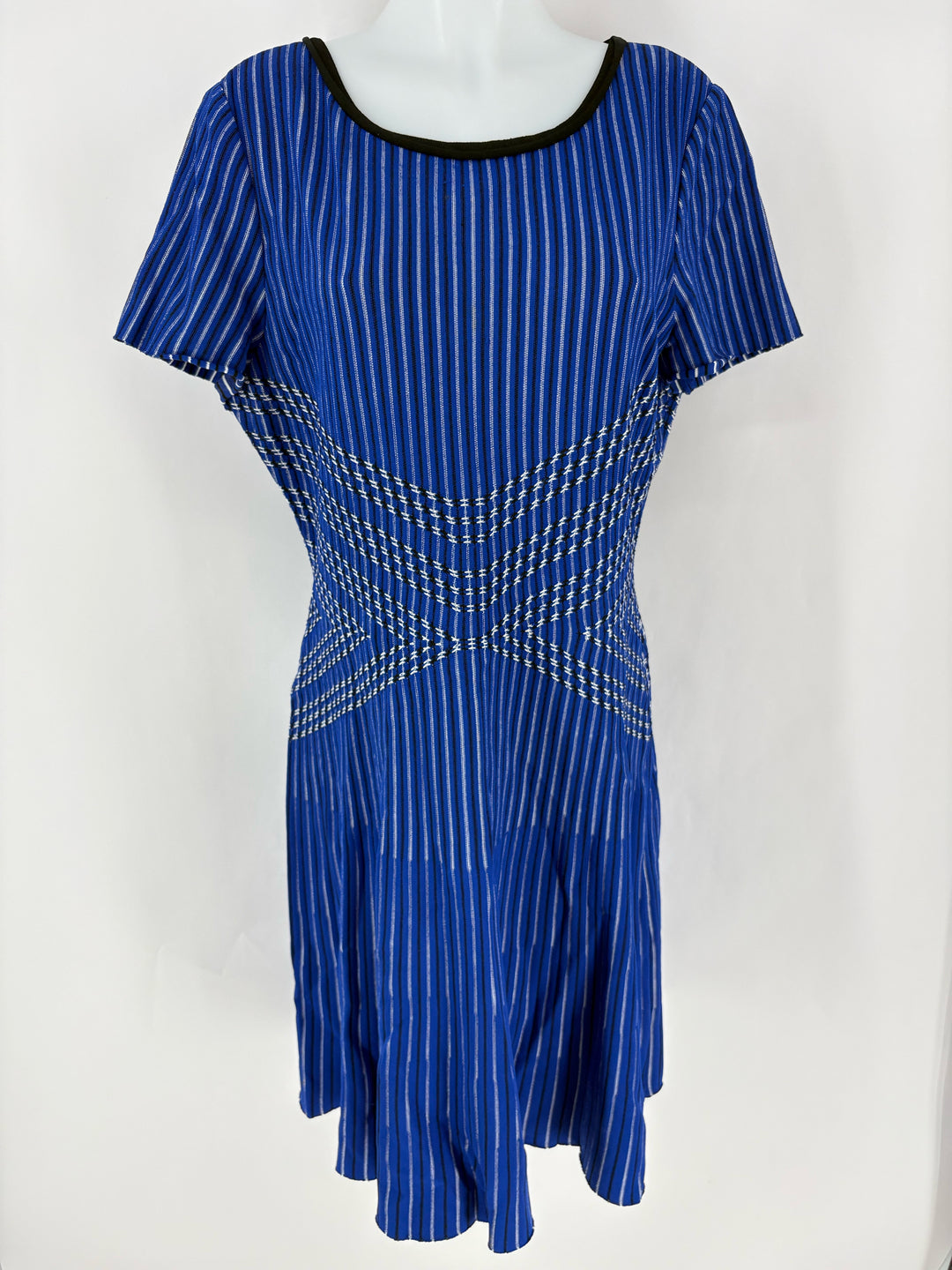 Size 14 ST JOHN Blue Dress