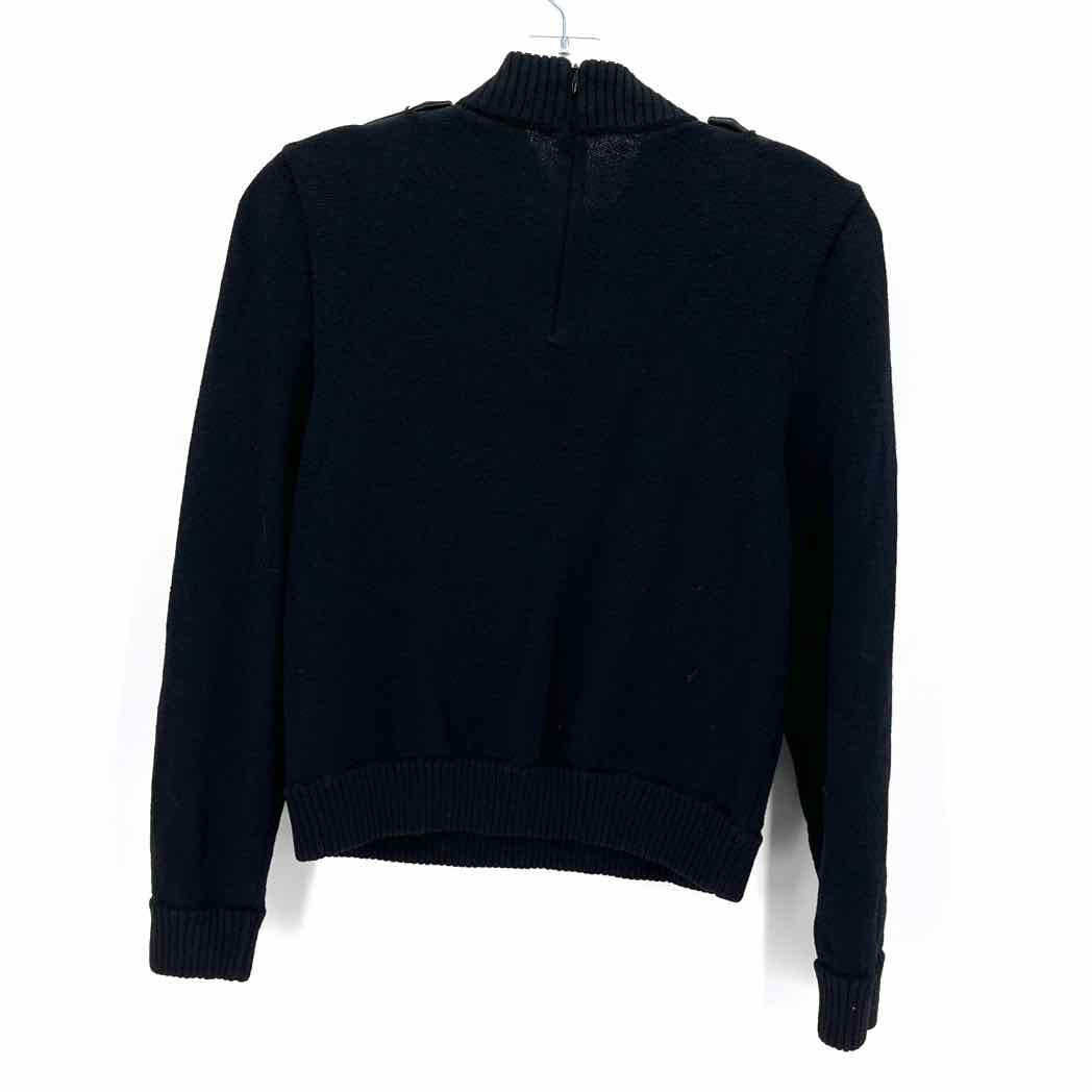 Size 4 ST JOHN Black Knit Sweater