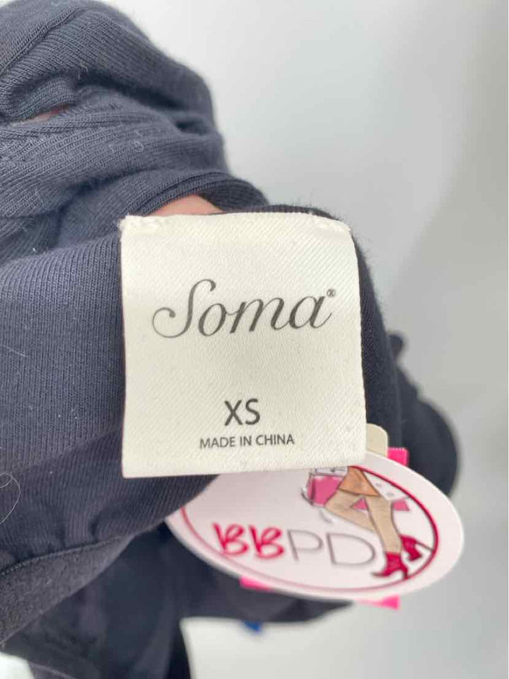 Size XS SOMA Black Dress