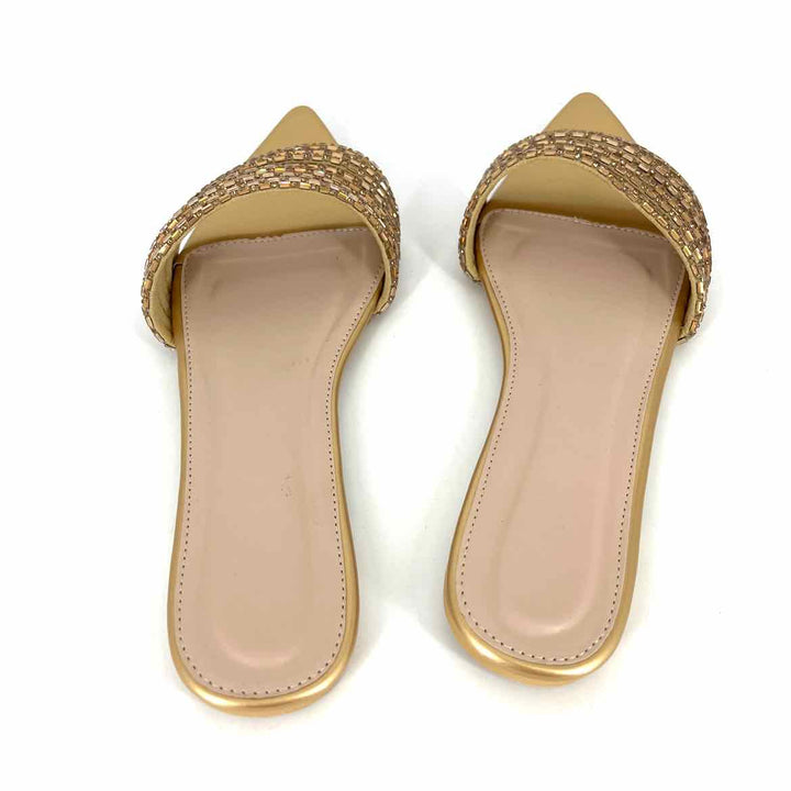 Shoe Size 10 Gold Sandals