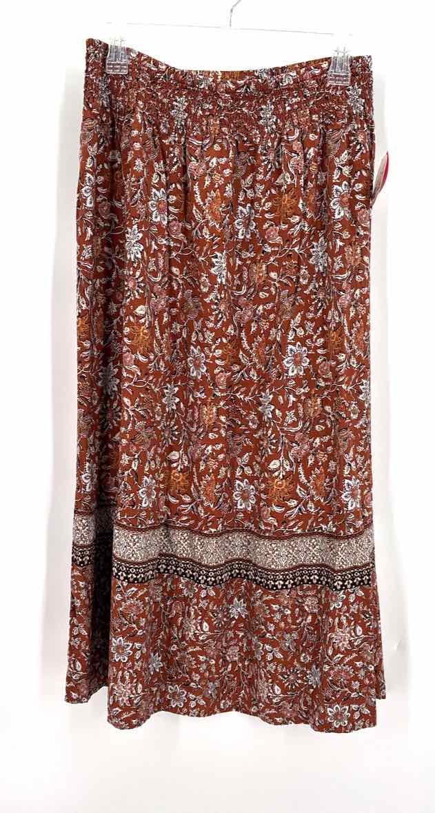 Size S J JILL Brown Skirt