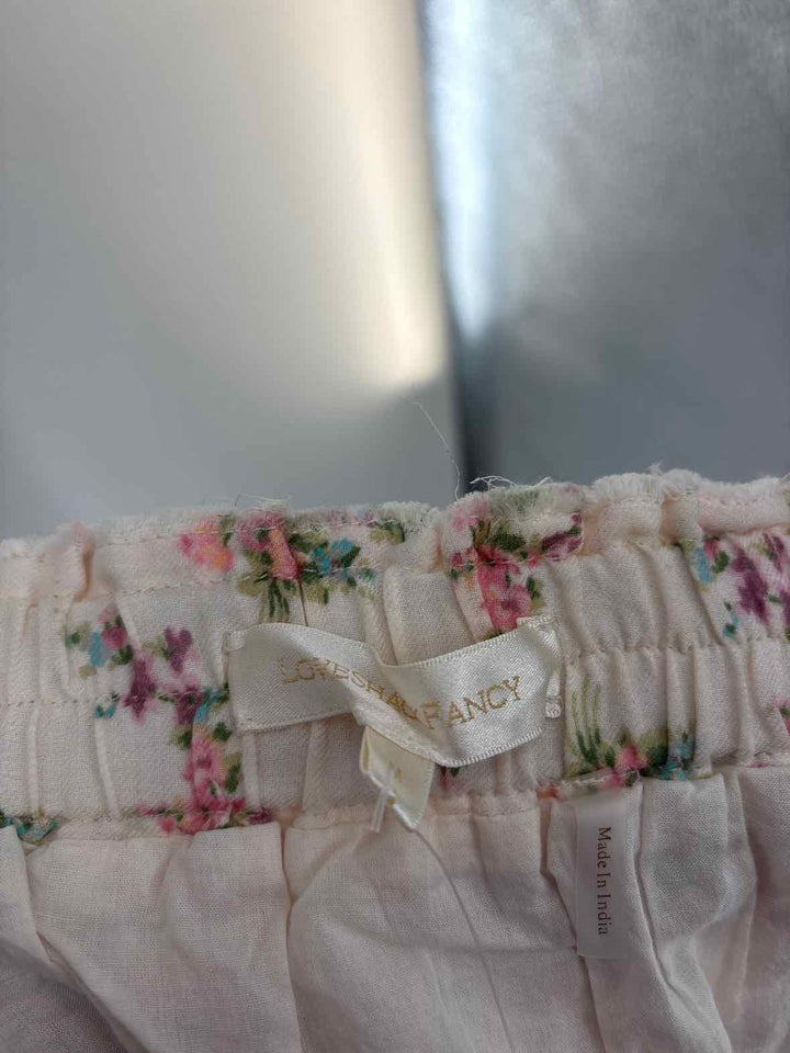 Size M LOVE SHACK FANCY Ivory Skirt