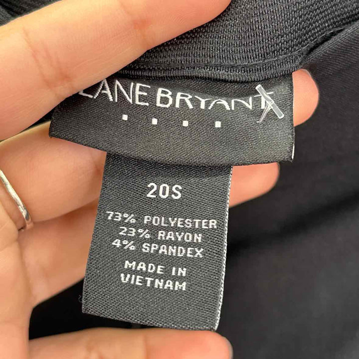 Size 20 LANE BRYANT Black Pants