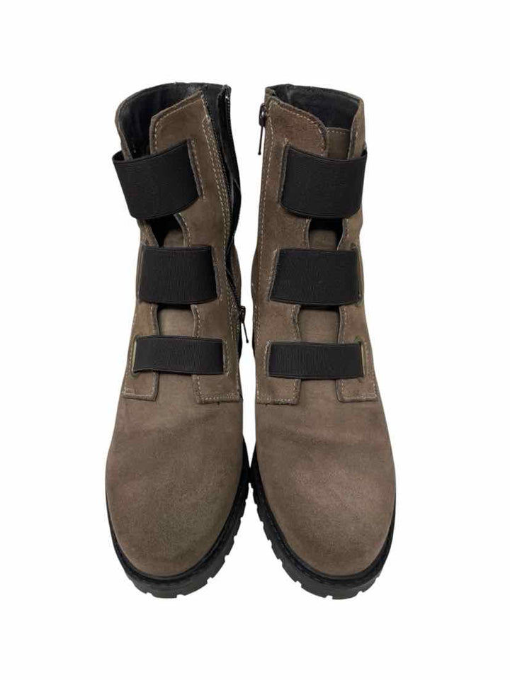 Shoe Size 37 Brown Suede Boots