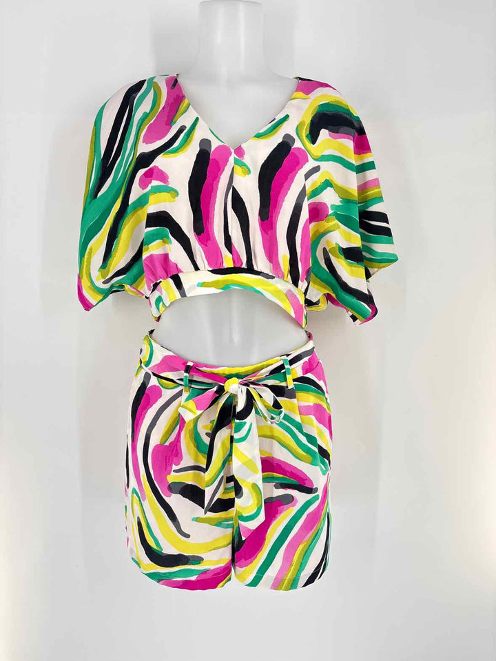 Size M Multi-Color 2 PC Dress