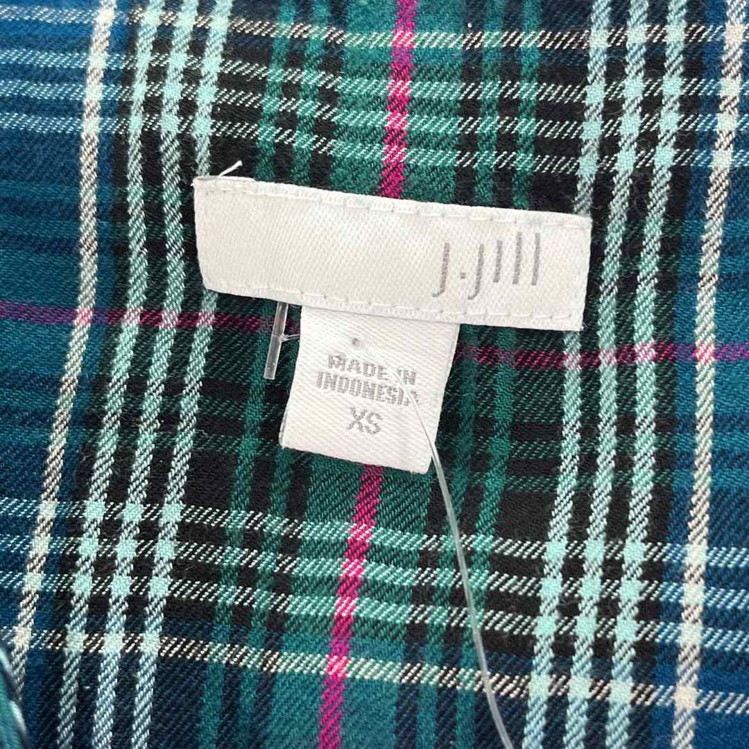 Size XS J JILL Multi-Color Shirt