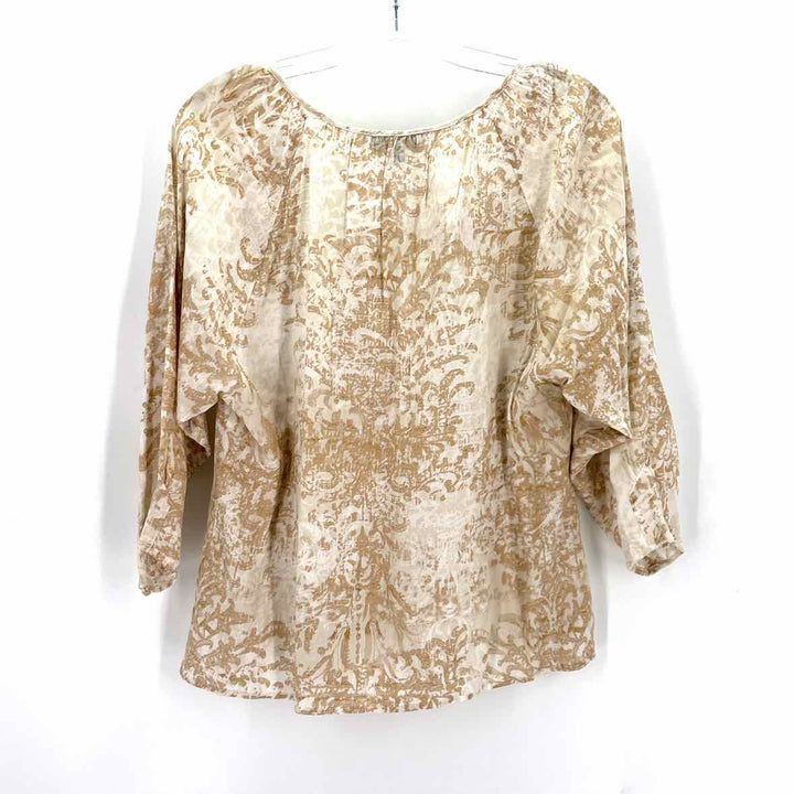 Size M SPENSE TAN PRINT Shirt