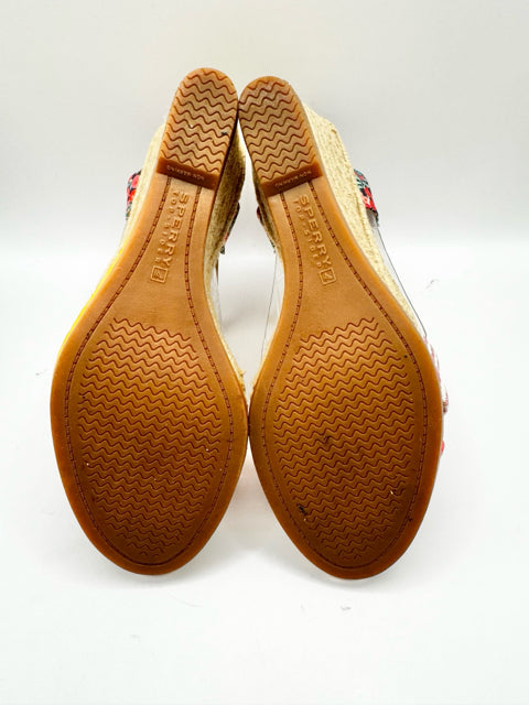 Shoe Size 7 Sperry Multi-Color Sandals