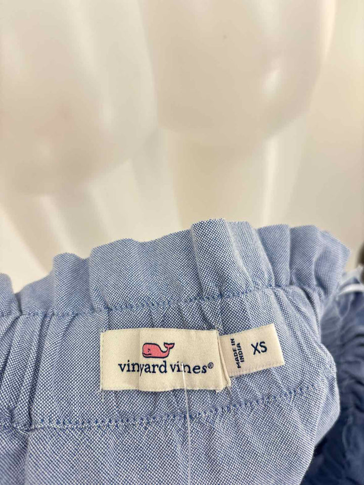 Size XS Vineyard Vines Blue Dress