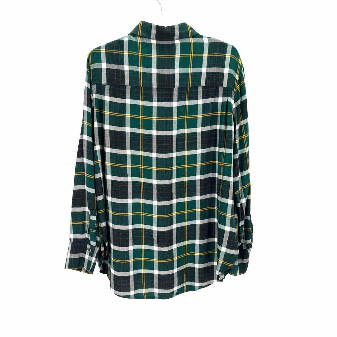 Size L TREASURE & BOND Green Shirt