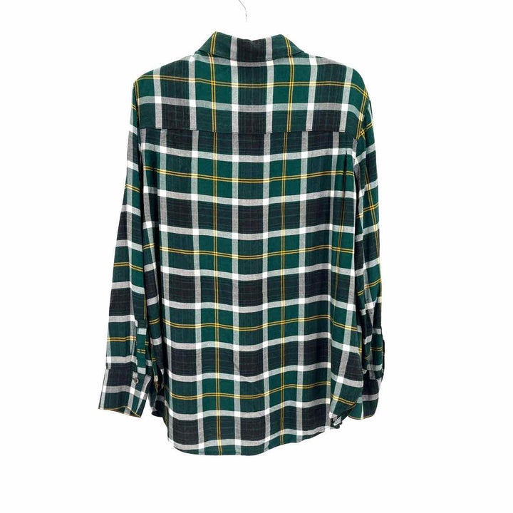 Size L TREASURE & BOND Green Shirt