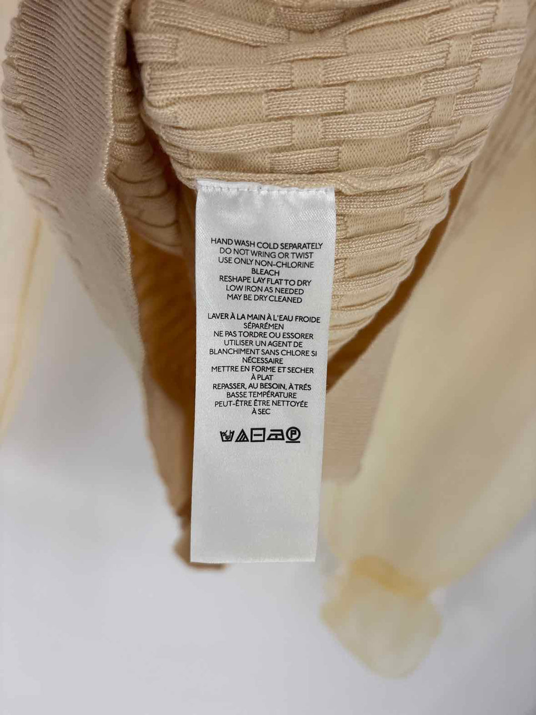 Size M MAEVE Tan Sweater