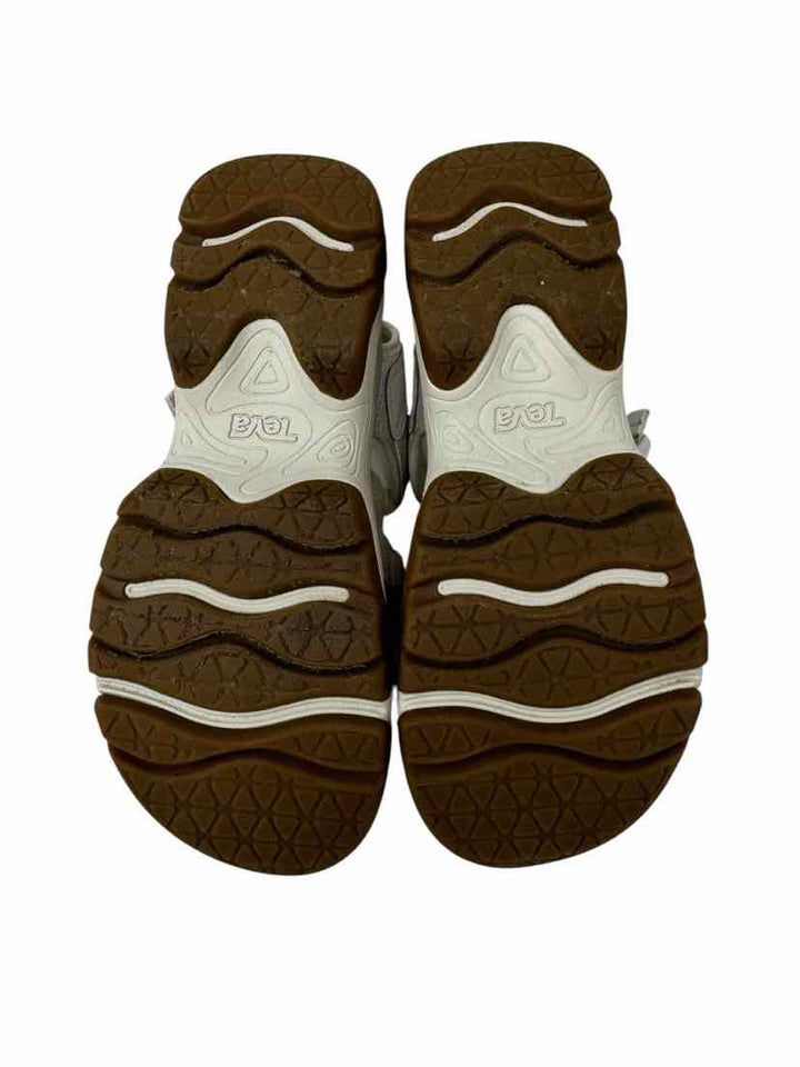 Shoe Size 8 Teva Cream Sandals