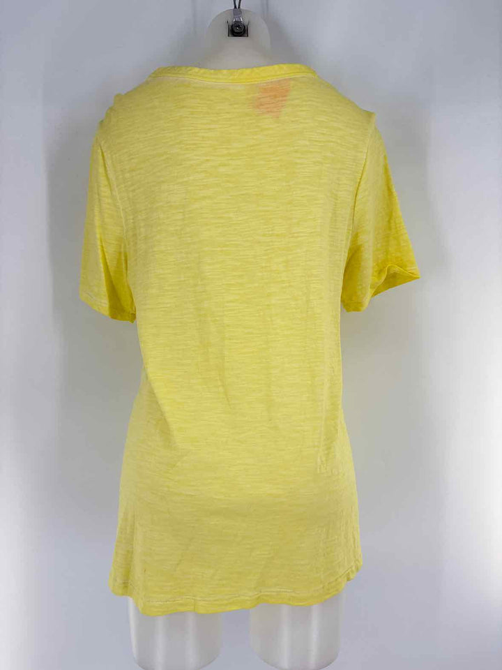 Size L Chico's Yellow Shirt