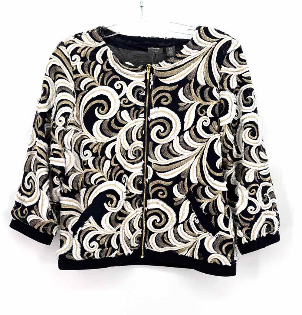 Size 0 Chico's Multi-Color Jacket
