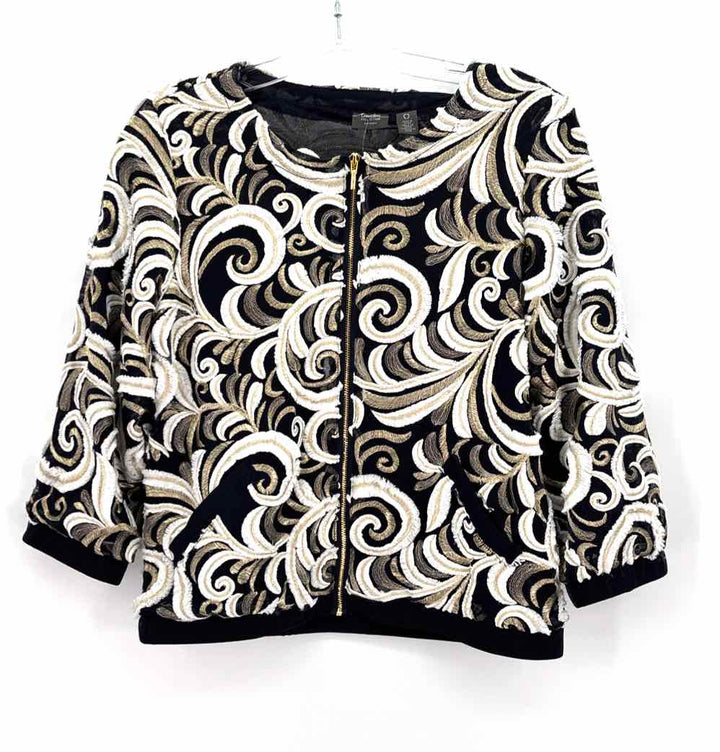Size 0 Chico's Multi-Color Jacket