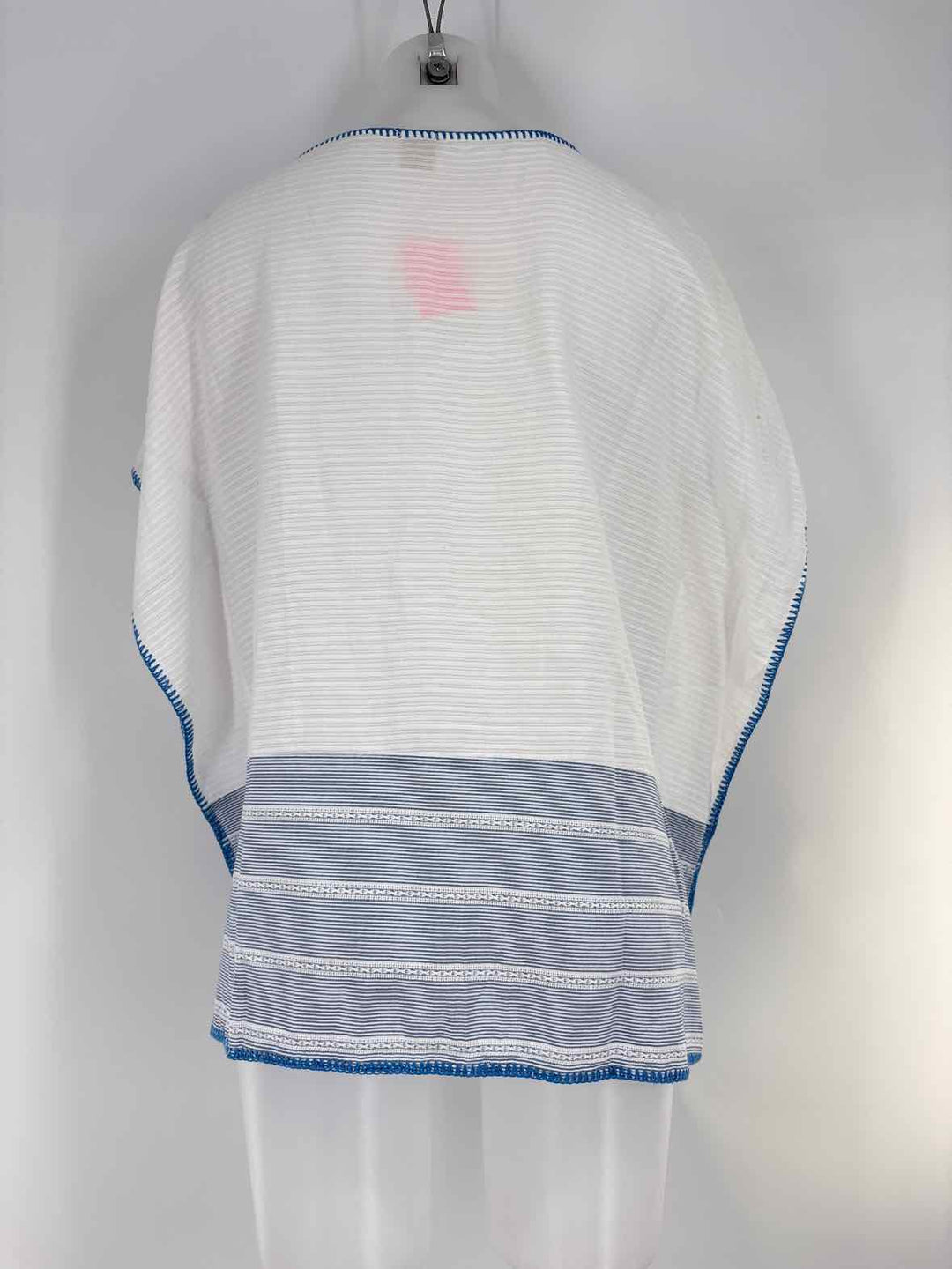 Size S J MARIE White Print Coverup