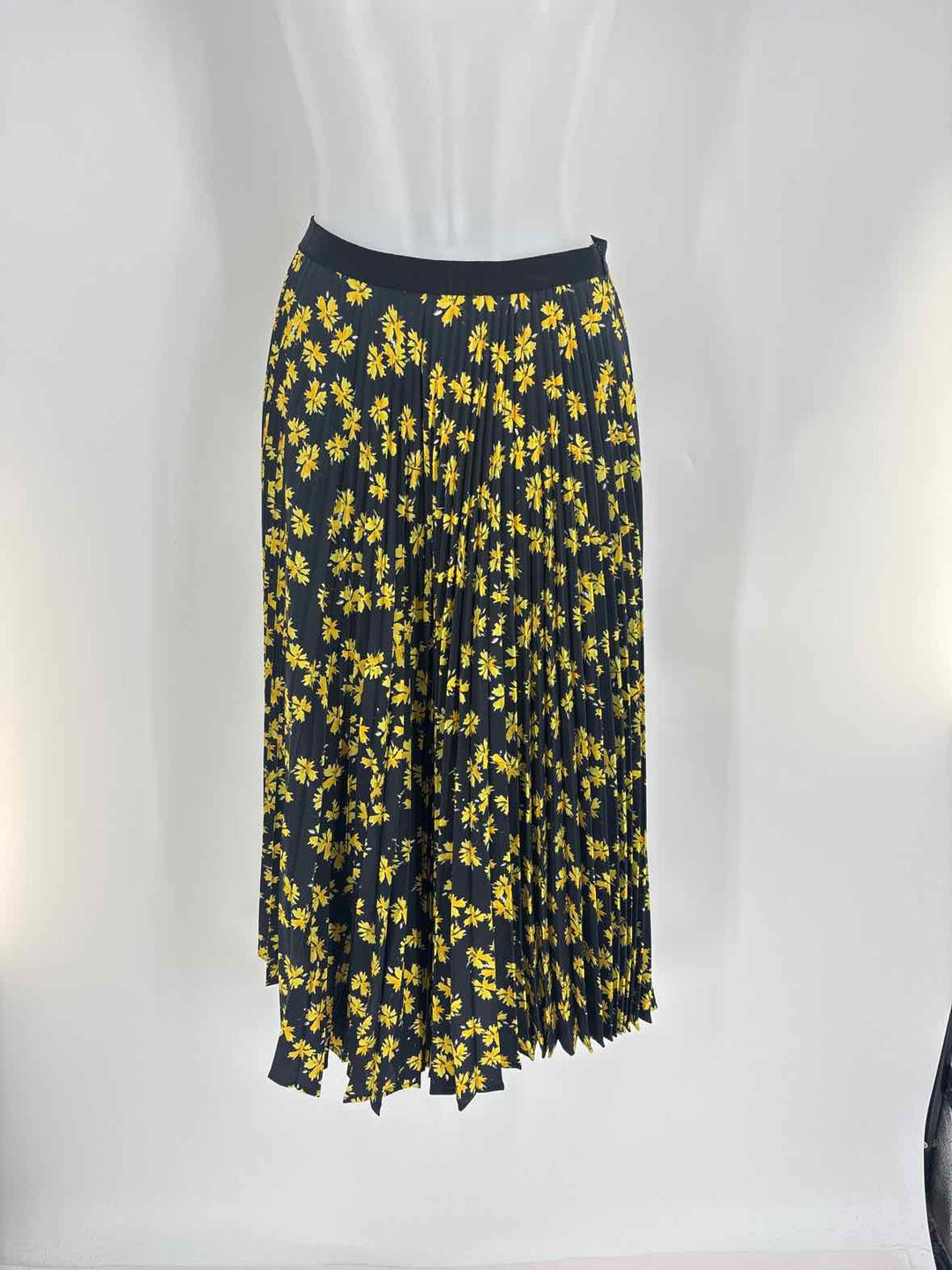 Size 42 DEREK LAM Navy Print Skirt