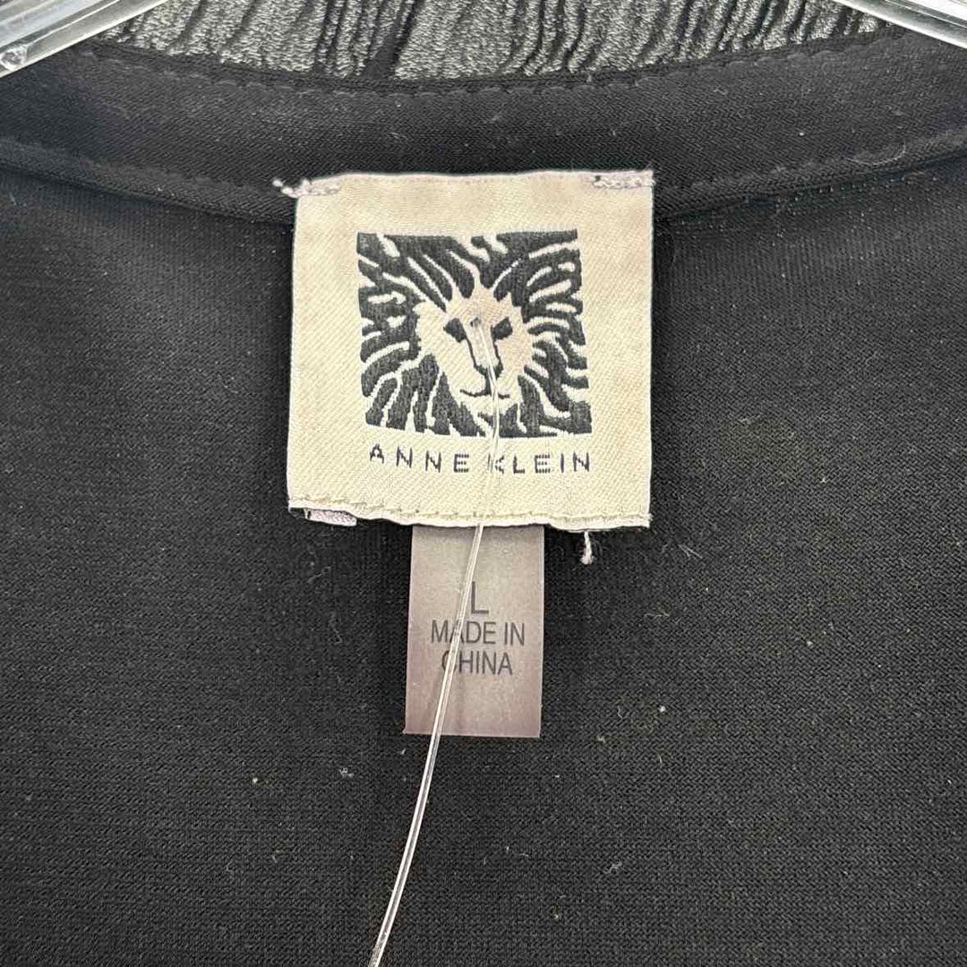 Size L Anne Klein Black Shirt