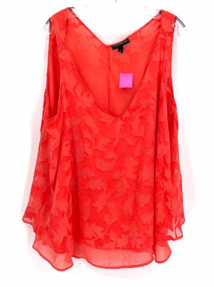 Size 24 LANE BRYANT Orange Shirt
