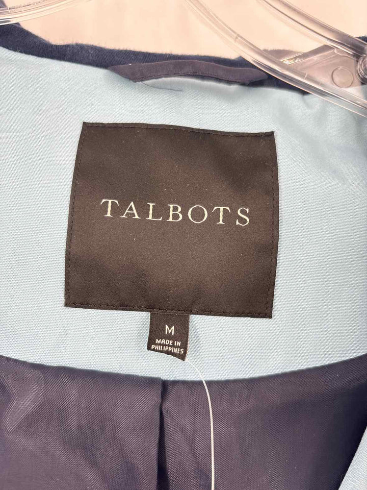 Size M Talbots Light Blue Jacket
