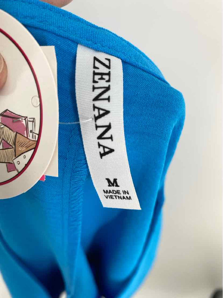 Size M ZENANA Blue Shirt