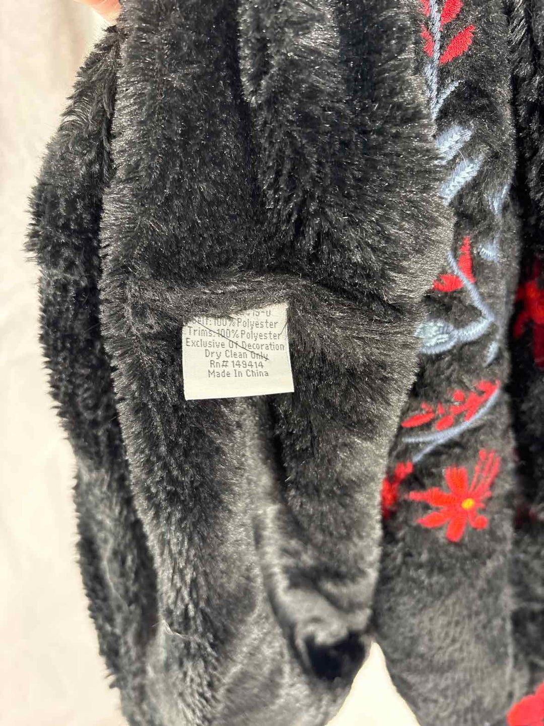 Size S Johnny Was Black Jacket