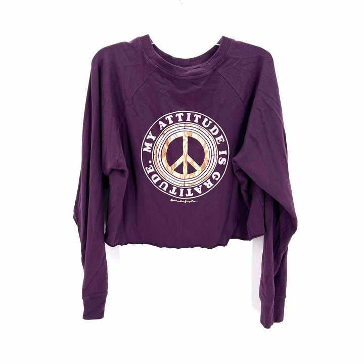 Size XL SPIRITUAL GANGSTER Purple Shirt