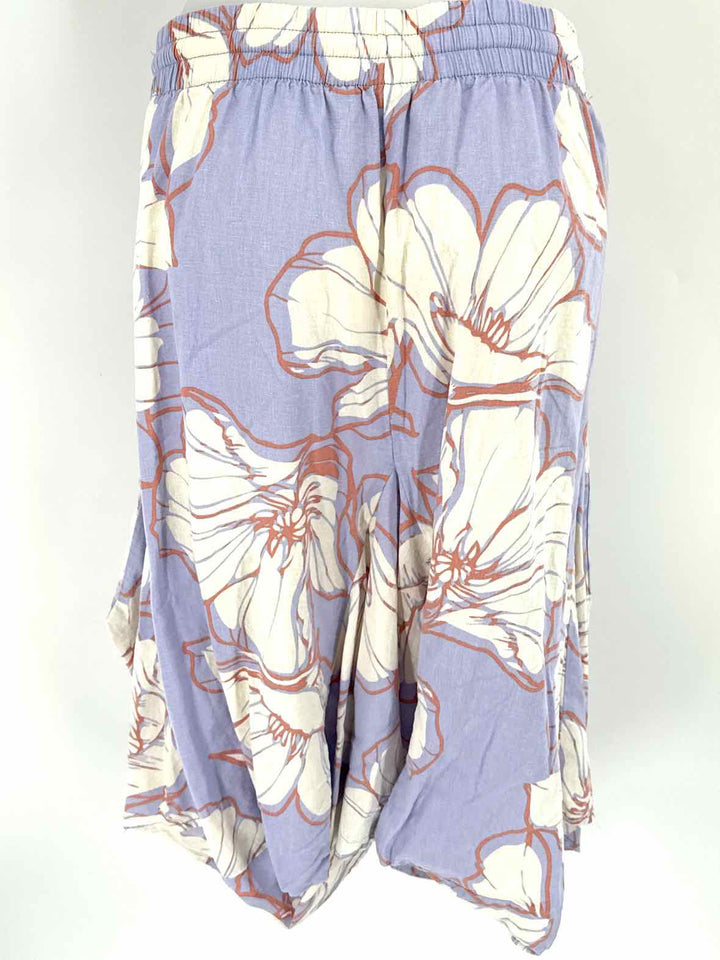 Size M Purple Print Skirt