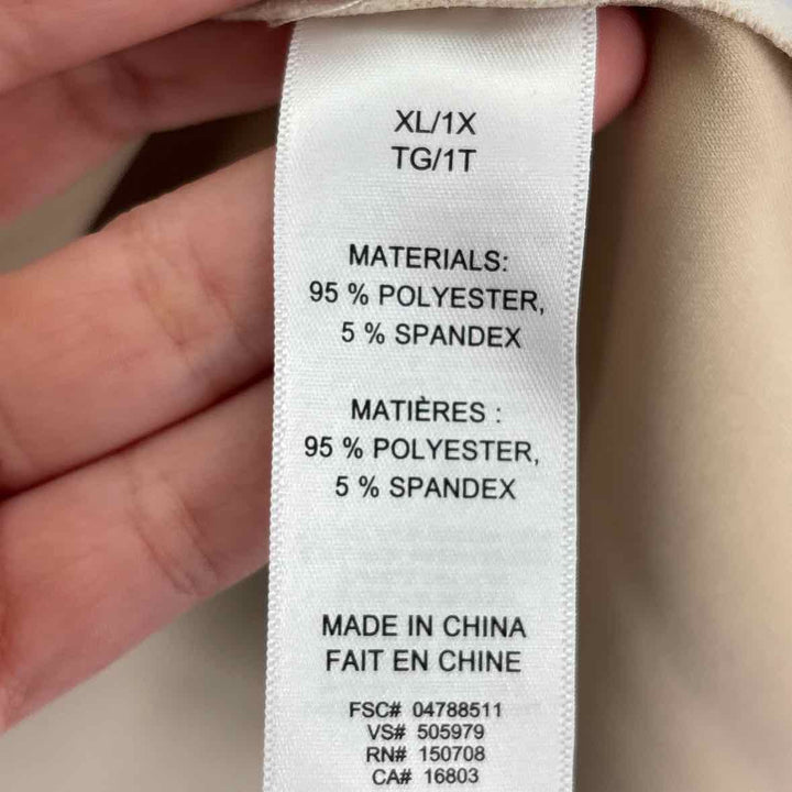 Size XL Ivory Jacket