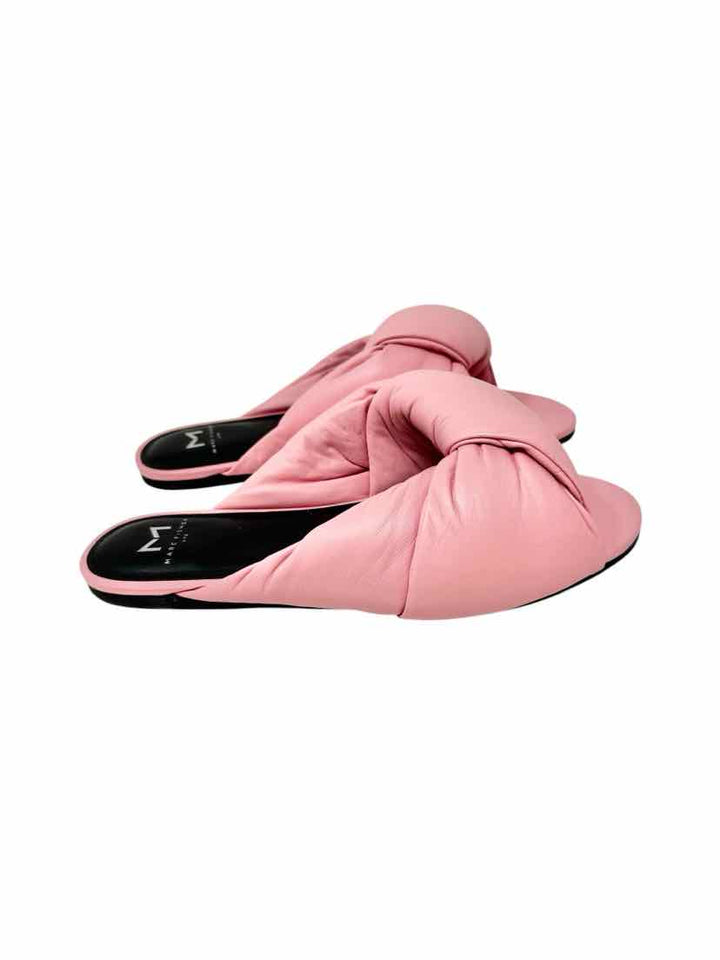 Shoe Size 7 MARC FISHER Pink Leather Sandals